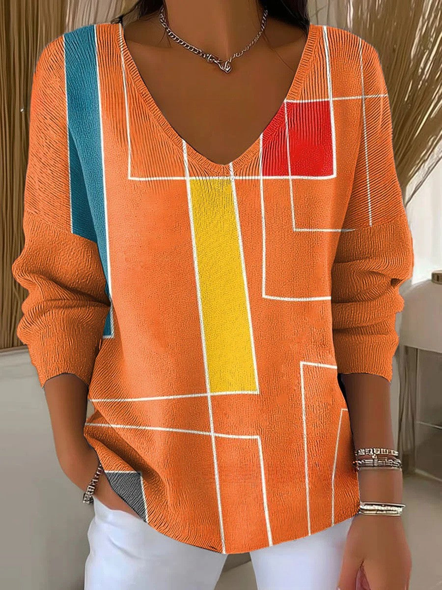 Gertrud® | Pullover med V-udskæring