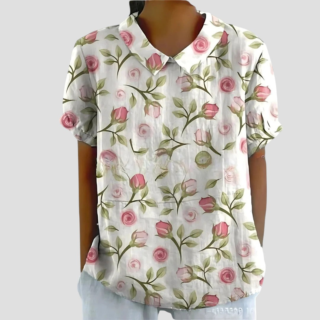 VIVI® | BLUSE I LÆRRED