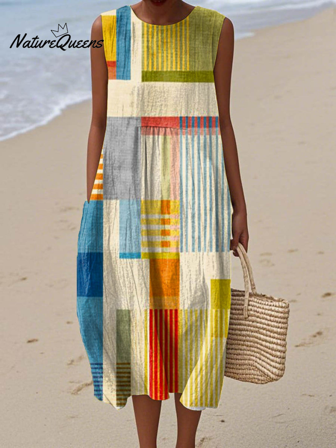 Annika® | Moderne Patch Kjole