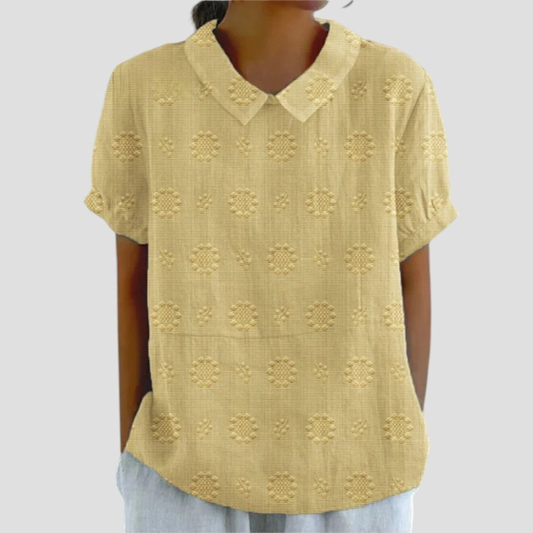 LÆRKE® | BLUSE I LINO