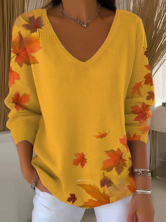 Katharina® | Pullover med V-hals