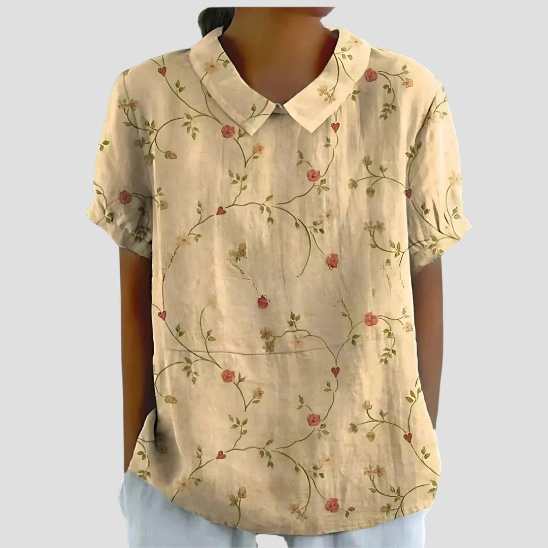 EMMELY® | BLUSE I LÆRRED