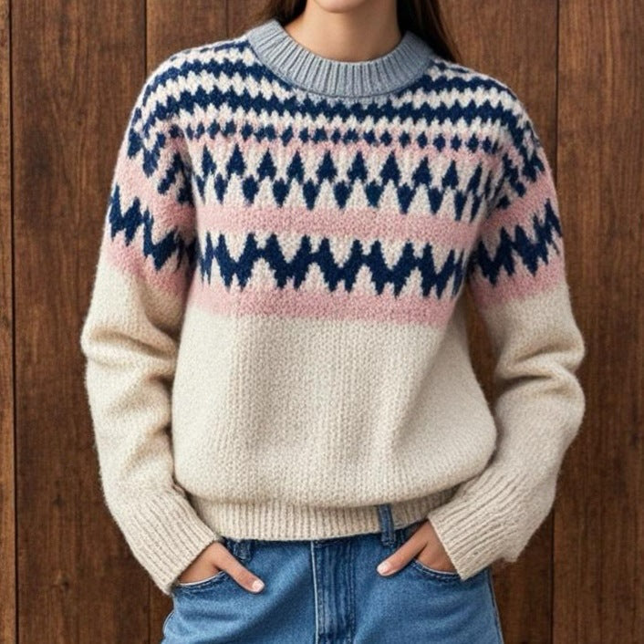Diana™ | Stilfuld Strikket Sweater til Kvinder