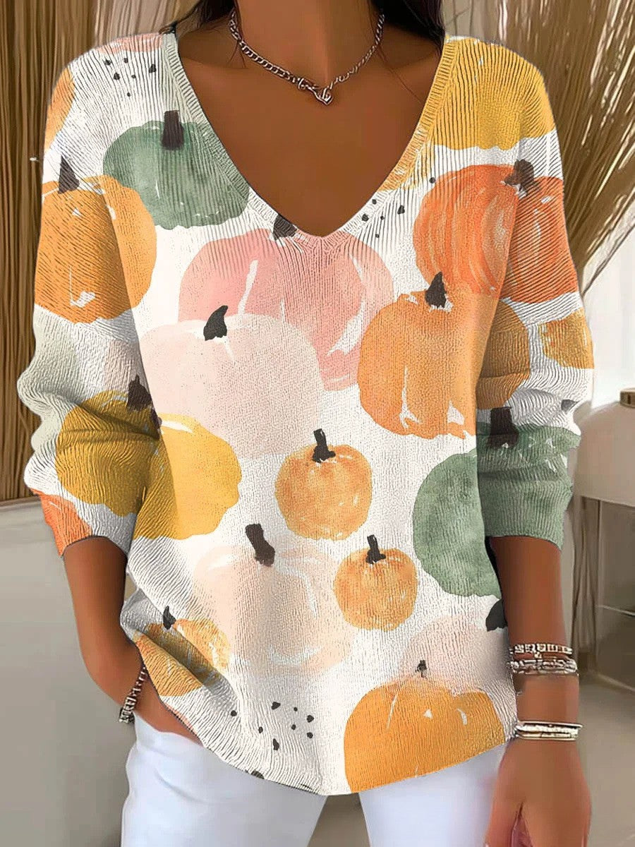 Edeltraud® | Pullover med V-hals