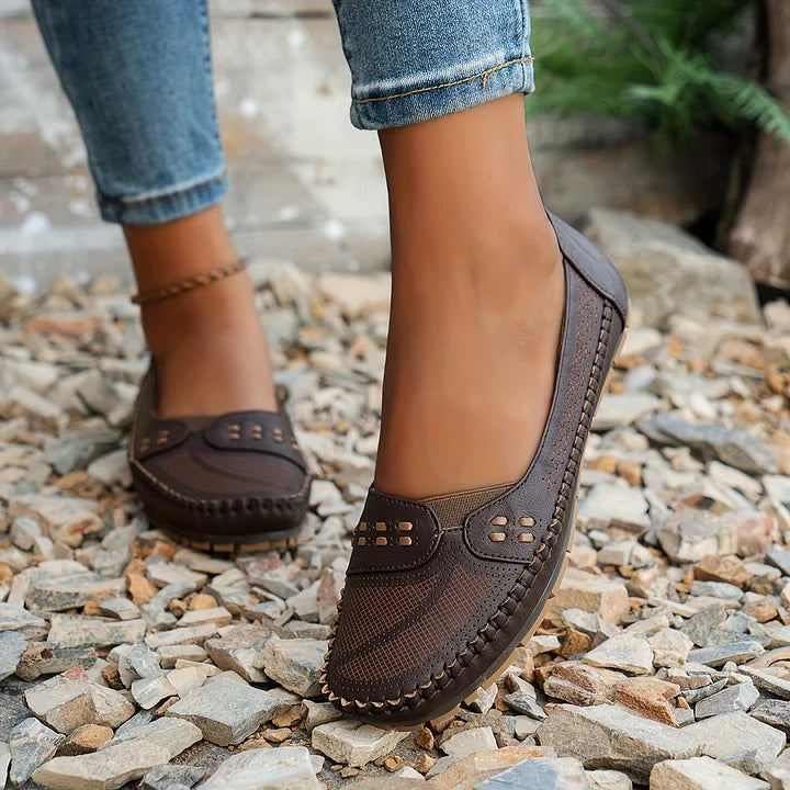 Nanna® | Åndbare Vintage-Ballerinas