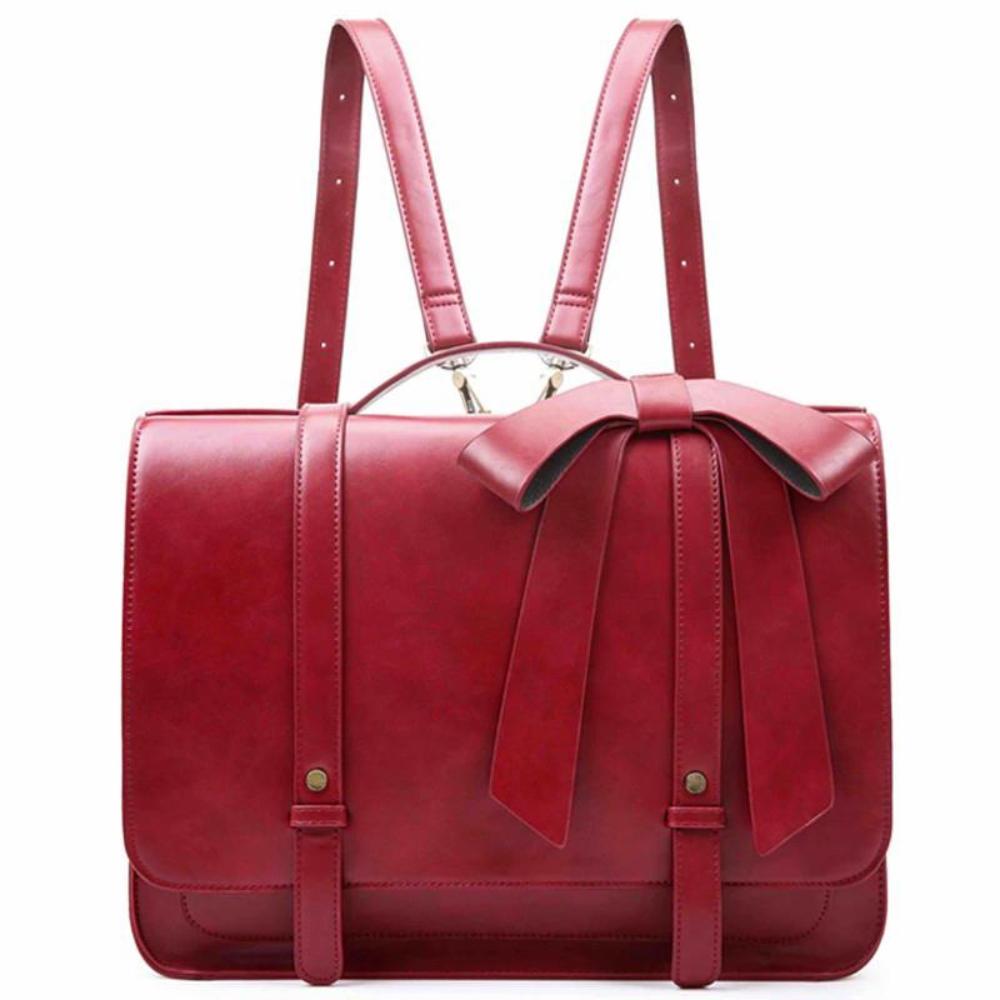 Retro Kysset Blå Rose Taske