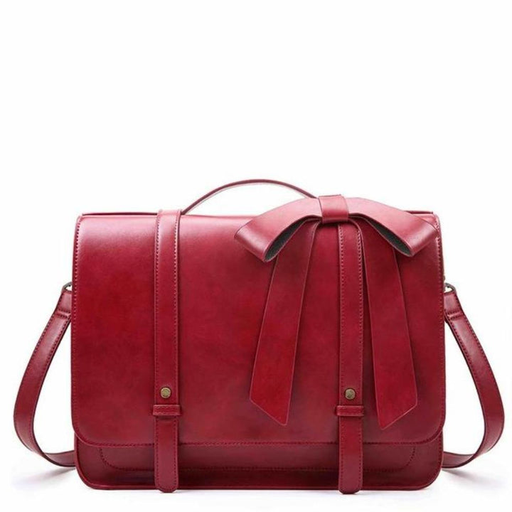 Retro Kysset Blå Rose Taske