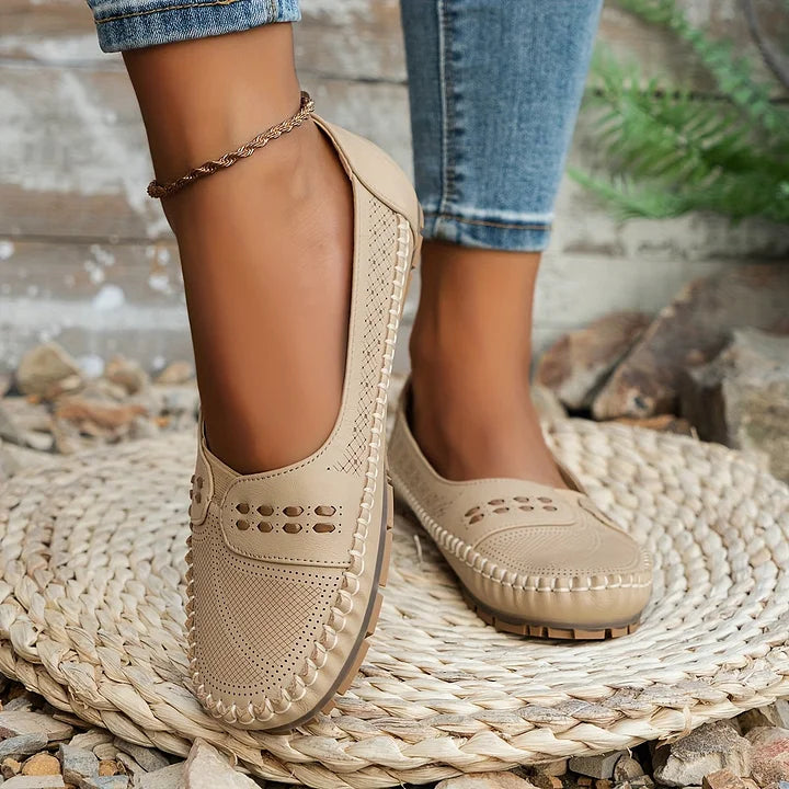 Nanna® | Åndbare Vintage-Ballerinas