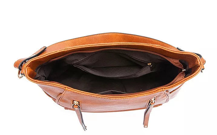 LENE® | Elegant vintage lædertaske