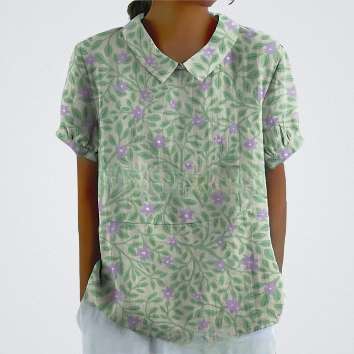 Lea® | Blomstret skjorte