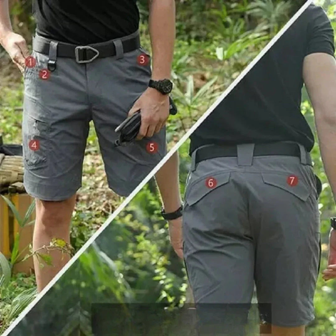 KNUD® | CARGOSHORTS MED 7 LOMMER OG GRATIS BELT