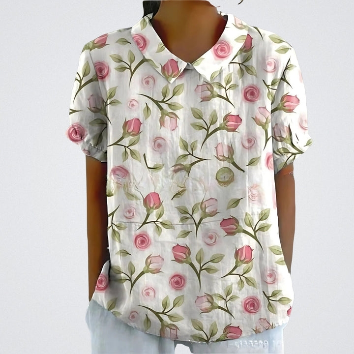 Lea® | Blomstret skjorte