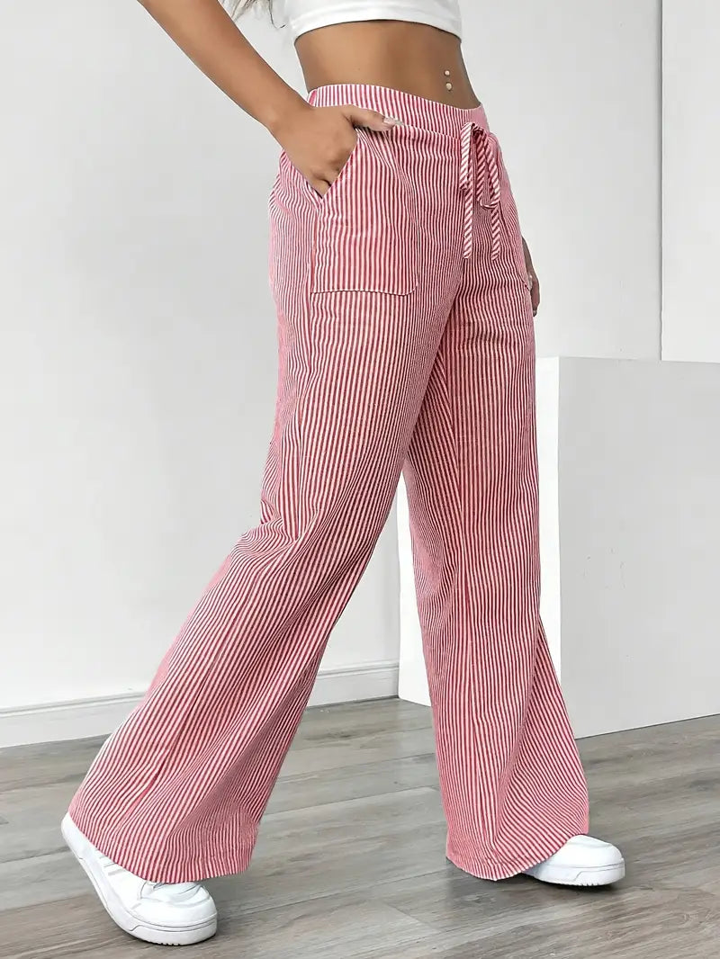Benedikte® | STILFULDE STRIBEADE BUKSER