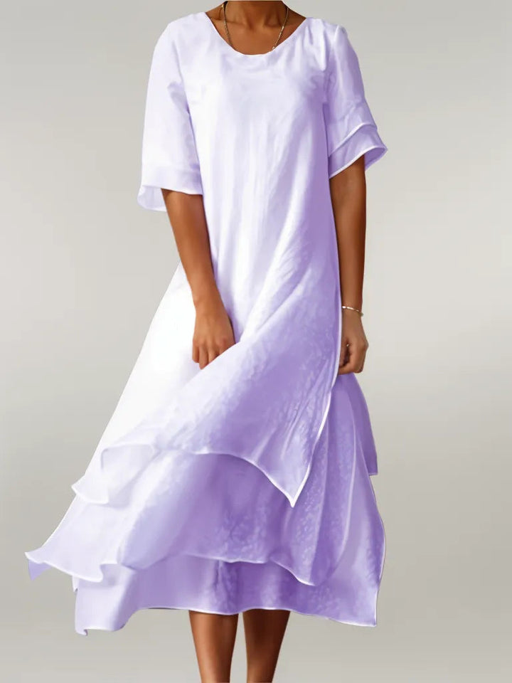 Hanne® | Elegant Katover Lang Kjole