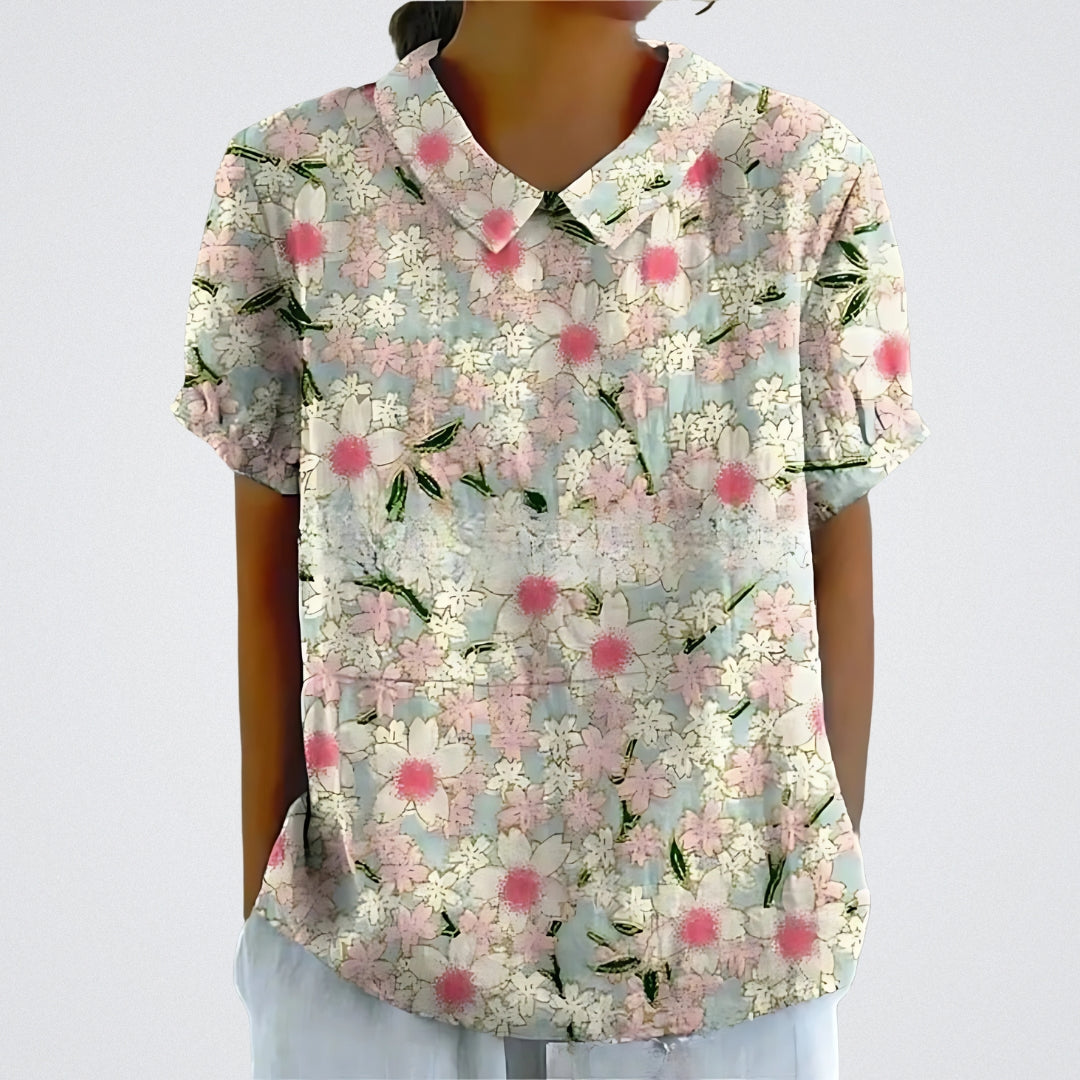 Lea® | Blomstret skjorte