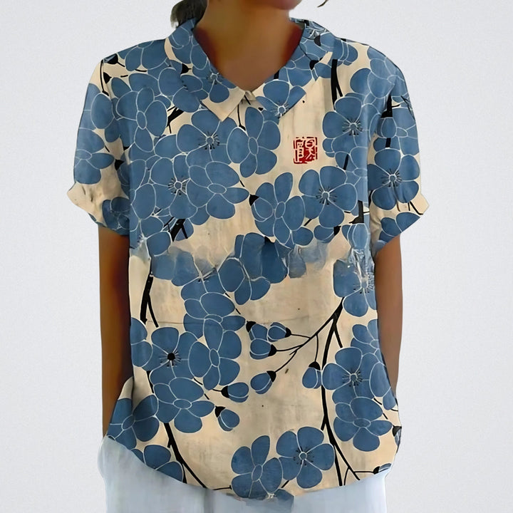 Lea® | Blomstret skjorte