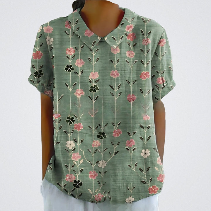Lea® | Blomstret skjorte