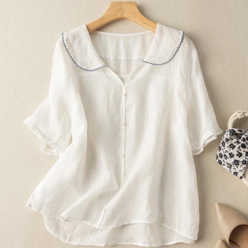 JUNIVA® | LÆRRED BLOUSE