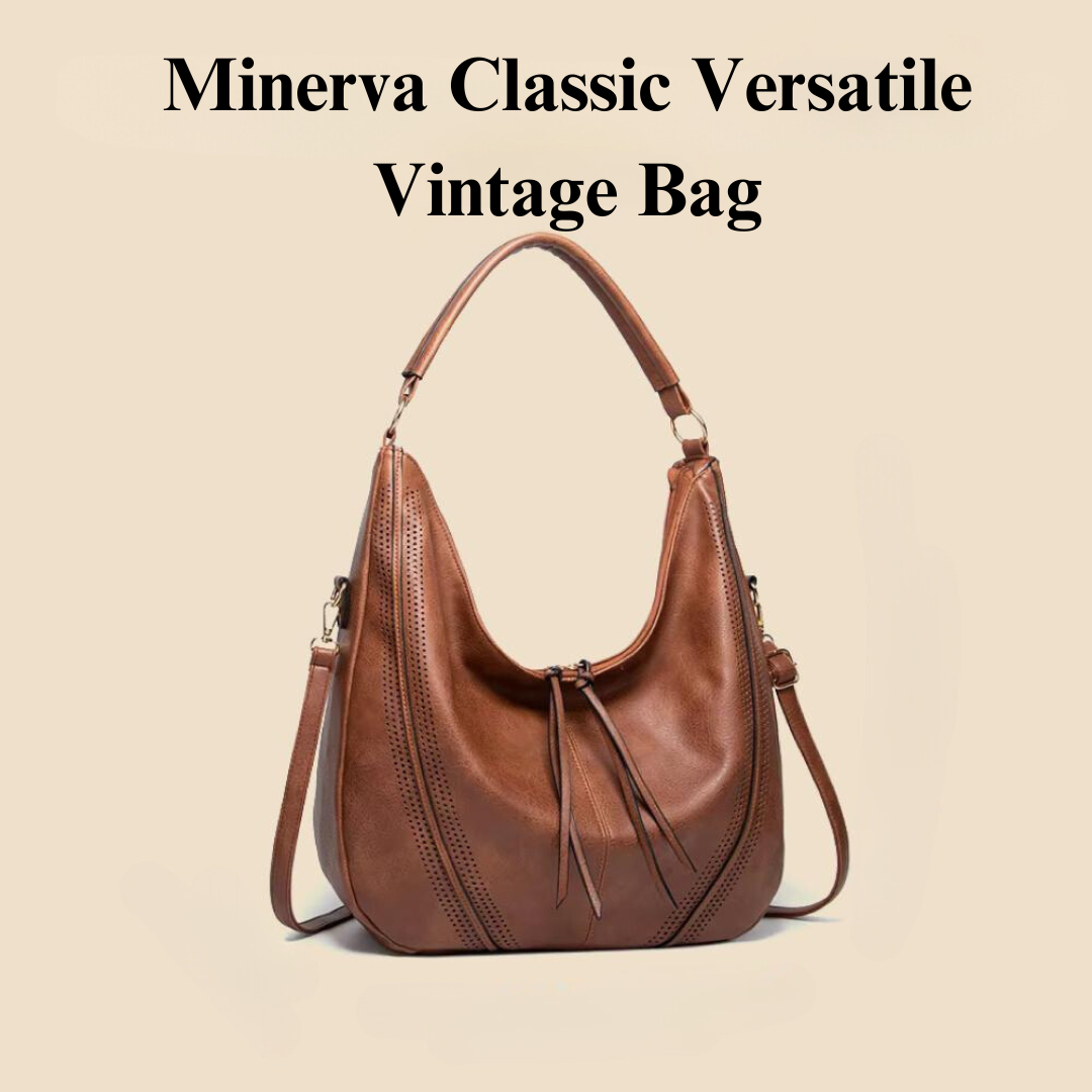 Minerva | Klassisk og Multifunktionel Vintage Taske