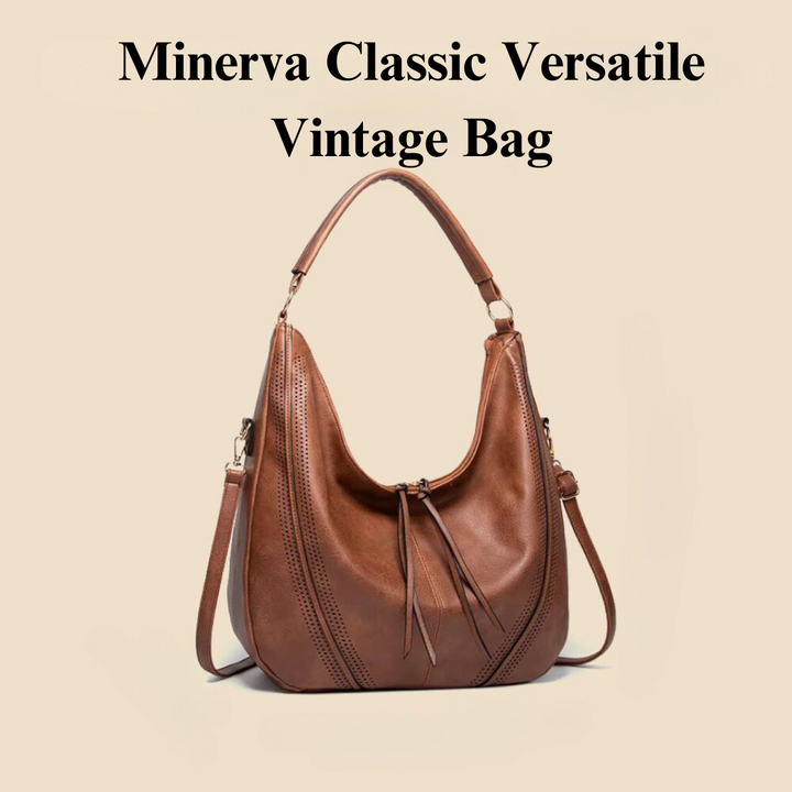 Minerva | Klassisk og Multifunktionel Vintage Taske