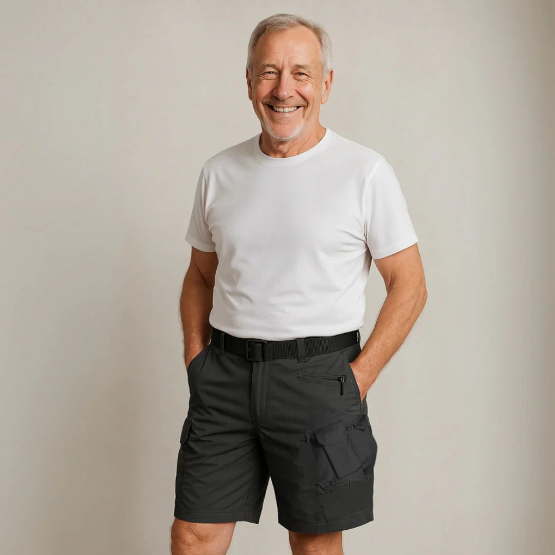 KNUD® | CARGOSHORTS MED 7 LOMMER OG GRATIS BELT