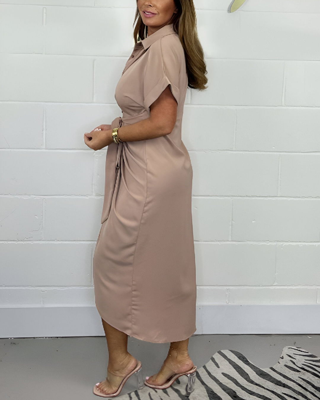 Maeli® | Elegant Plisseret Kjole