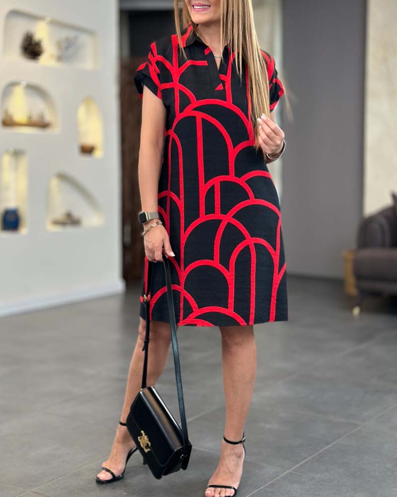 Svala® | Chic Geometrisk Blazerkjole