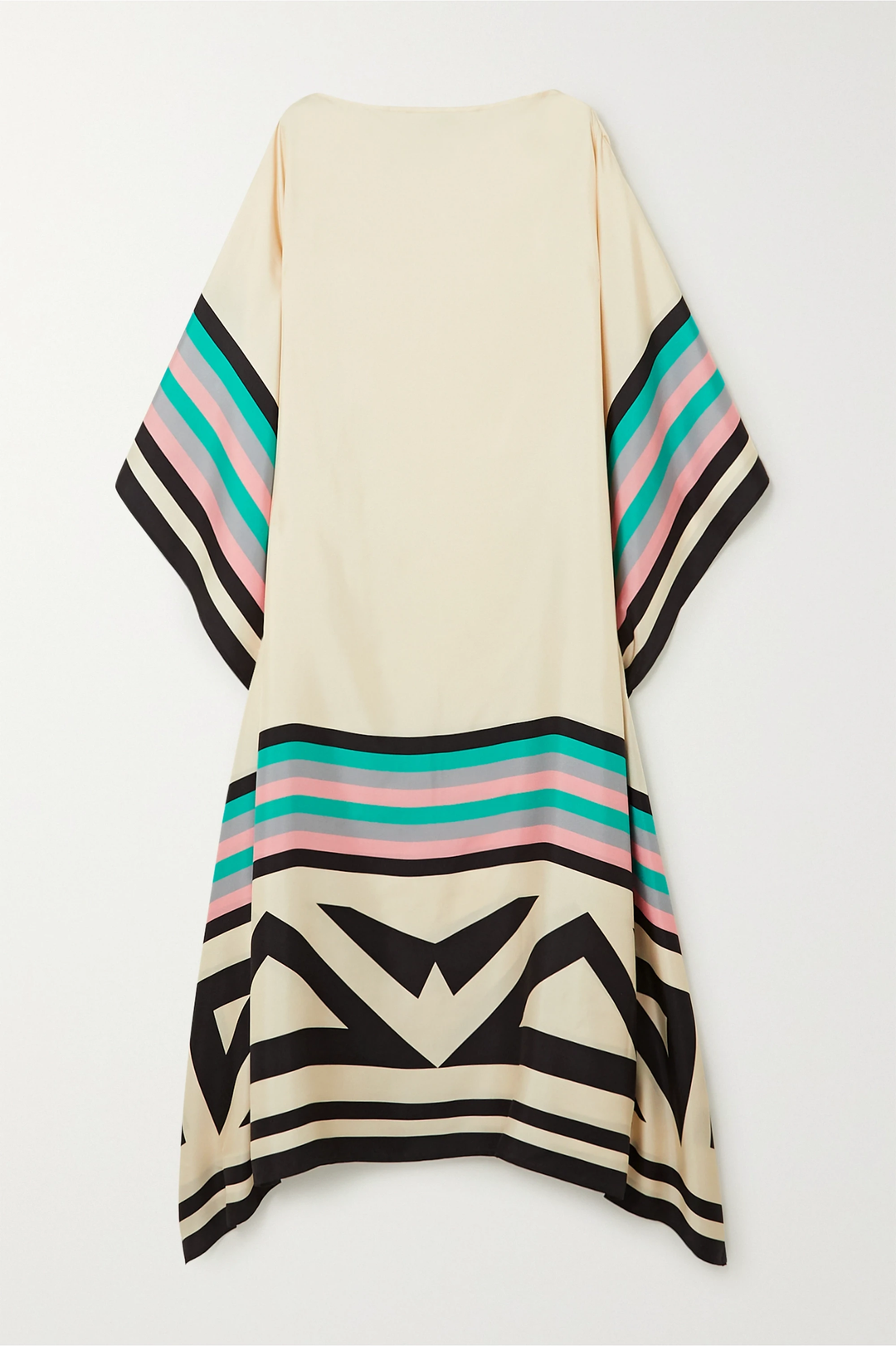 Alberte® | Elegant Kaftan med Geometrisk Print