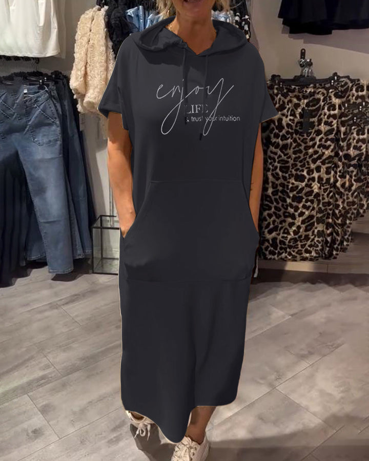 Sillea® | Casual Hoodie Kjole