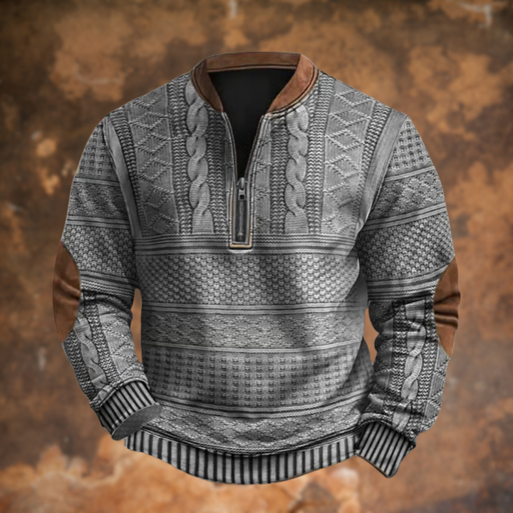 Anders® | Sweatshirt med lynlås