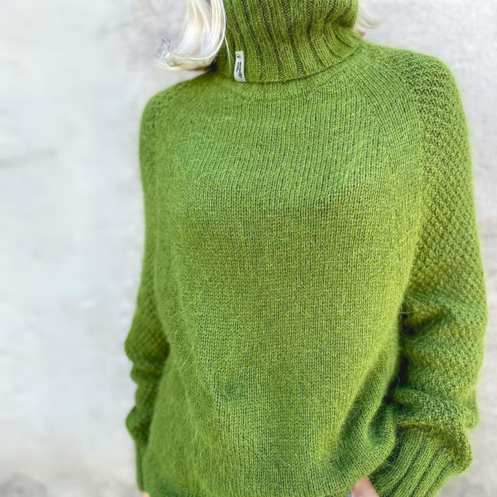 MONIKA® | Elegant Høj Krave Sweater