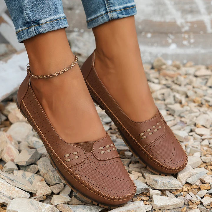 Nanna® | Åndbare Vintage-Ballerinas