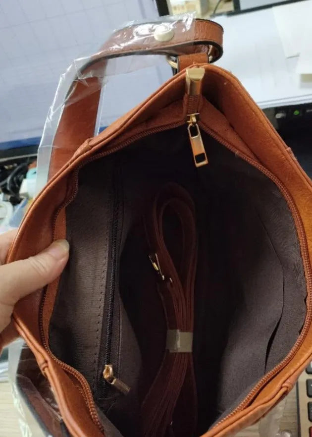 LENE® | Elegant vintage lædertaske