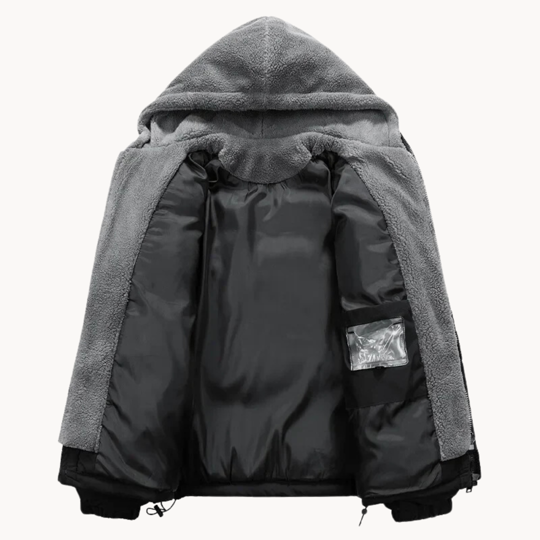 MICHELE® | FLEECEJAKKE MED HUDE