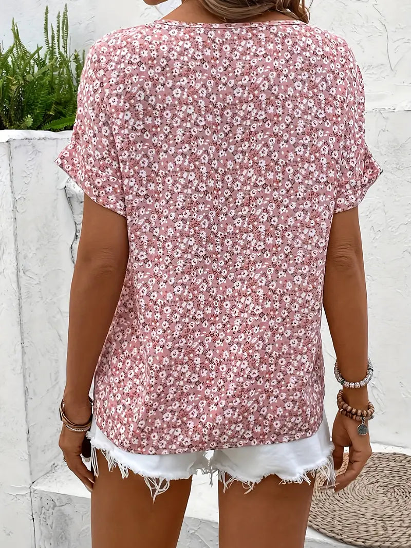 Alma® | Chic Blomstret Bluse