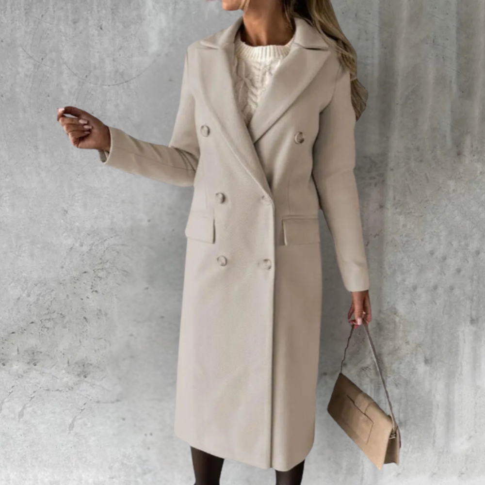 Mirabella® | Trench i Lana Elegante