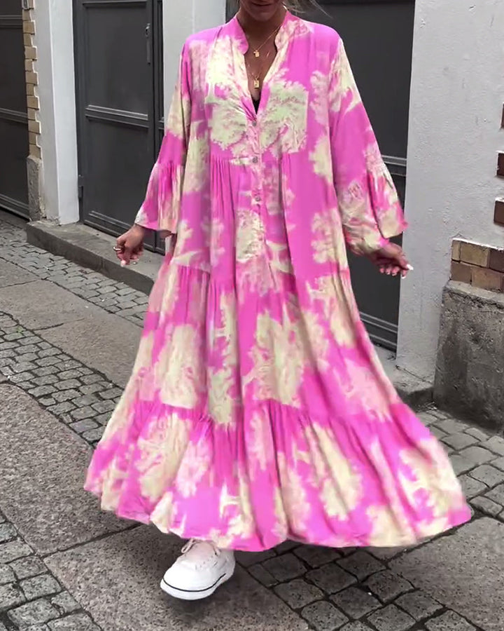 Tiril® | Lang bølgende kjole