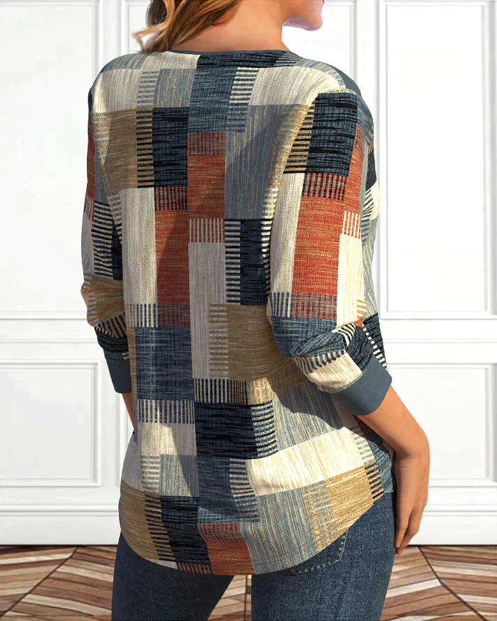 Solveig® | Overdel med geometrisk tryk