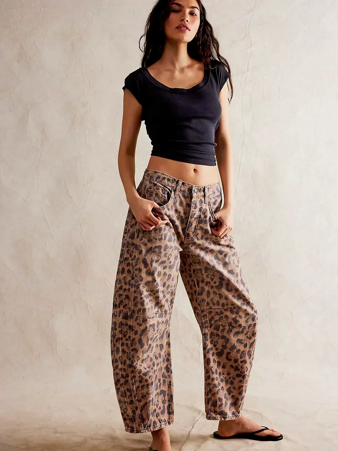 Ida® | KOMFORTABLE LEOPARDBUKSER
