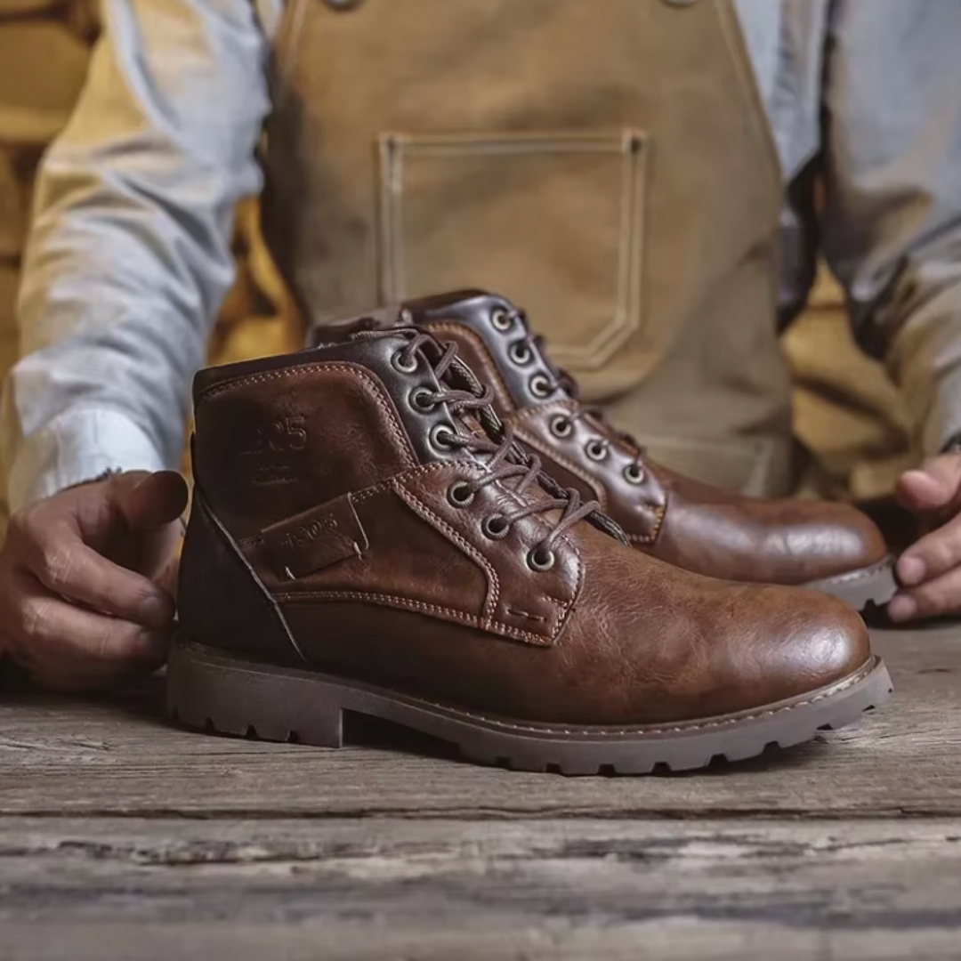 Tage® | Klassiske Vintage Læderstøvler