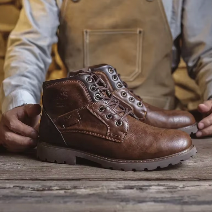 Tage® | Klassiske Vintage Læderstøvler