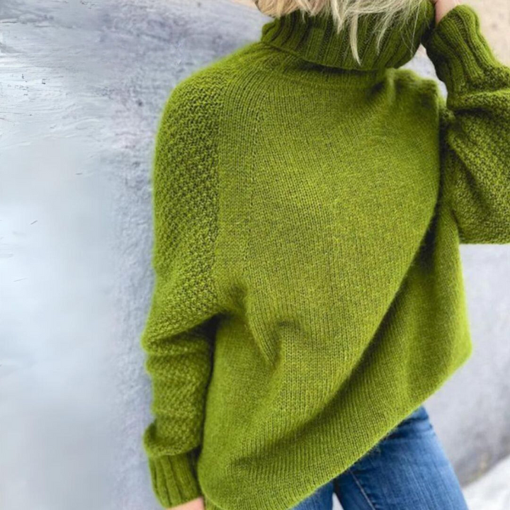 MONIKA® | Elegant Høj Krave Sweater