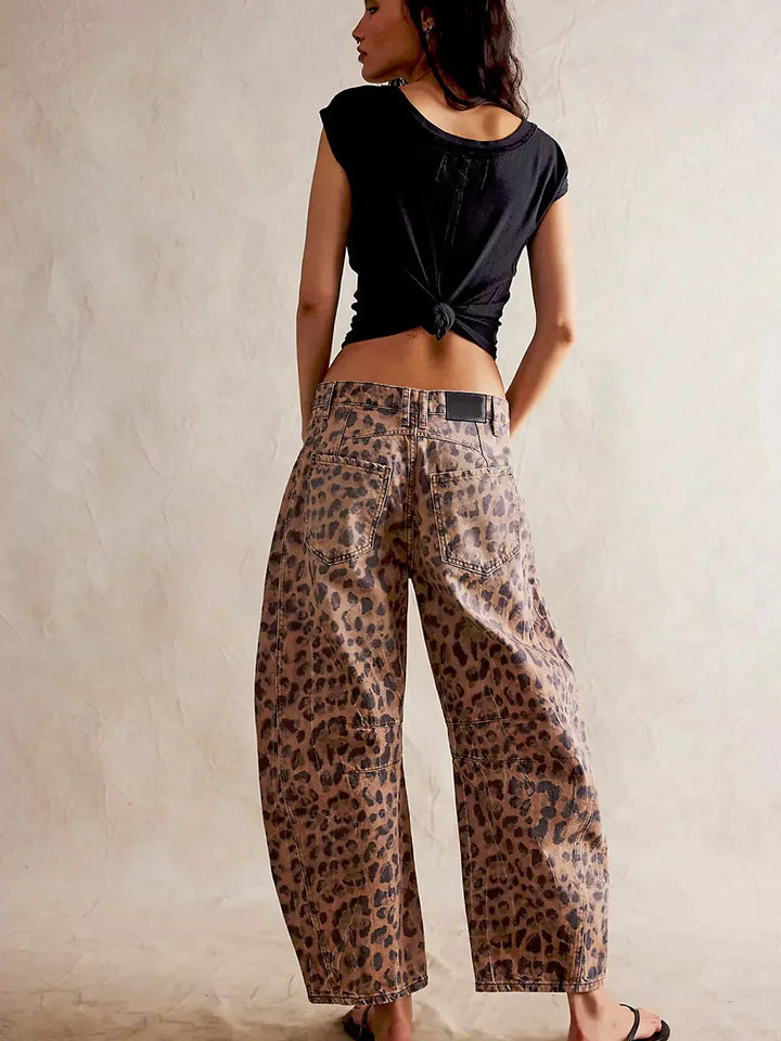 Ida® | KOMFORTABLE LEOPARDBUKSER