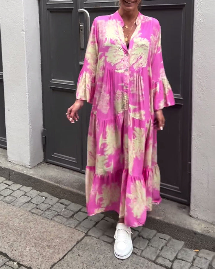 Tiril® | Lang bølgende kjole
