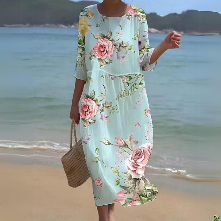 Frederikke® | Elegant Kjole der Skjuler Maven