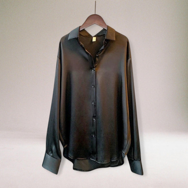 Anne-Mette® | Klassisk bluse i høj kvalitet satin
