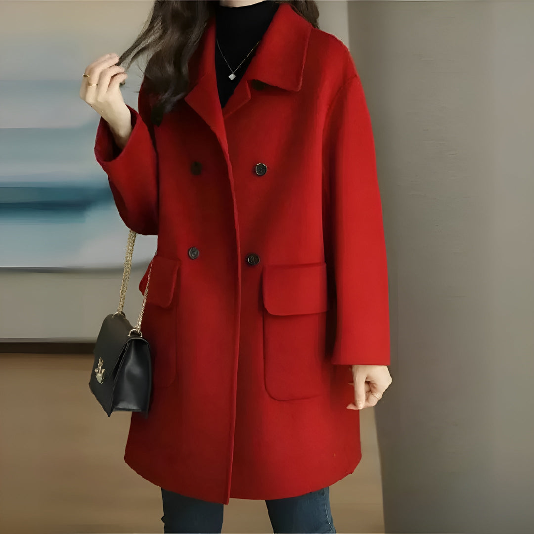 Mona® | Elegant og Varm Vinterfrakke