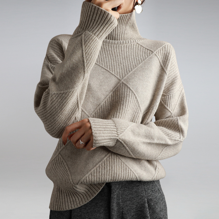 Fenja® | Behagelig Rullekrave Sweater
