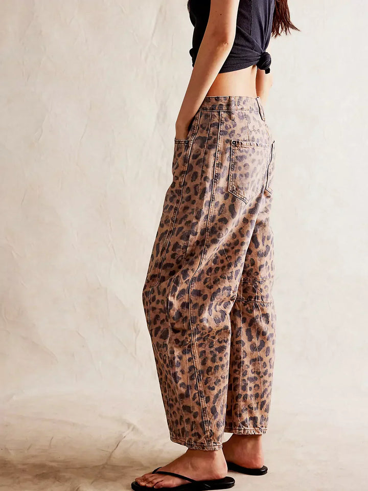 Ida® | KOMFORTABLE LEOPARDBUKSER