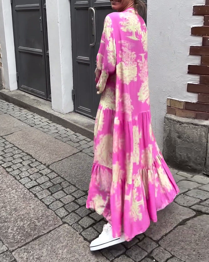 Tiril® | Lang bølgende kjole